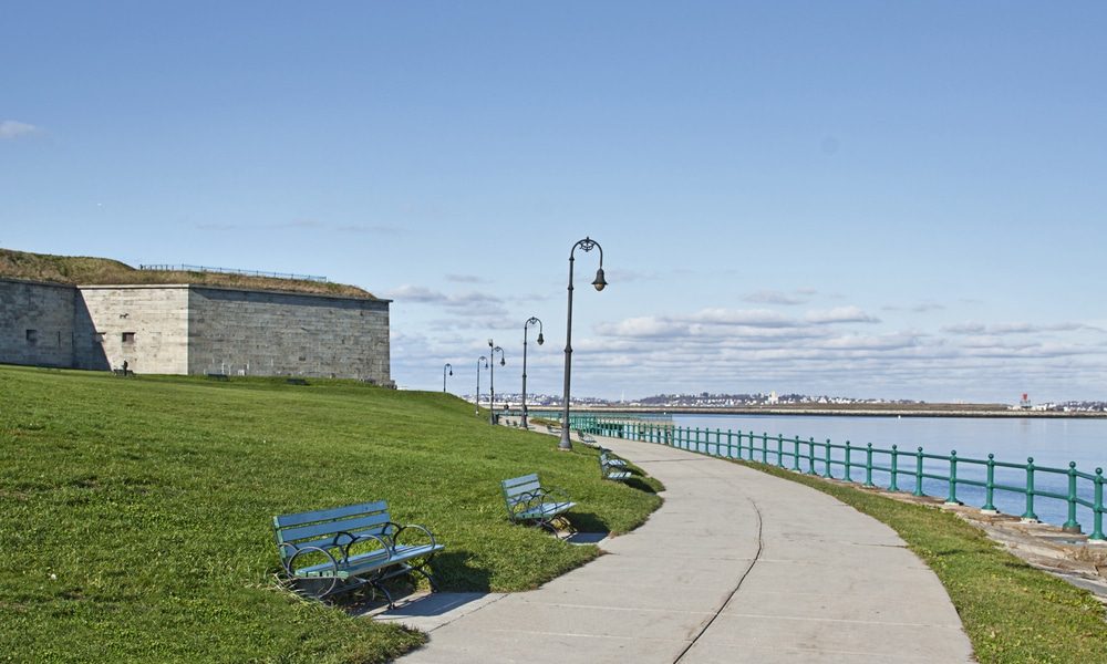 Castle,Island,In,South,Boston